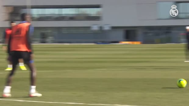Vinicius Jr. begin preparations for the Cadiz game